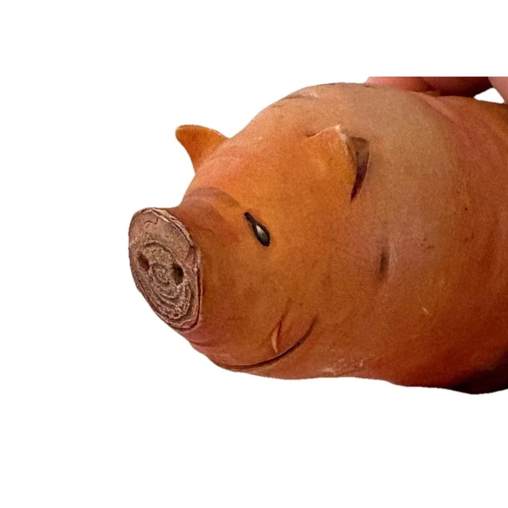 Home Grown Sweet Potato Sitting Pig Enesco Seagull Decor # 4002356